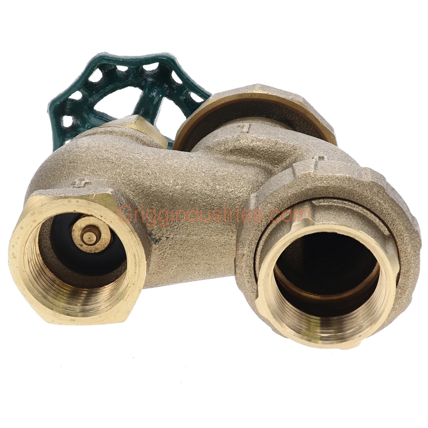 Champion Irrigation 466W-100Y 1" Manual Anti-Siphon Valve With Wheel Handle And Union
