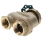 Champion Irrigation 466W-100Y 1" Manual Anti-Siphon Valve With Wheel Handle And Union