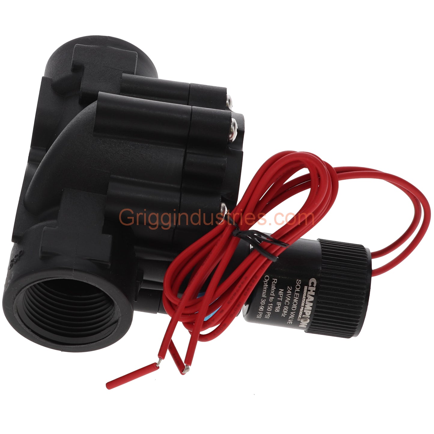 Champion CIP-100IV Inline Valve With Automatic Solenoid