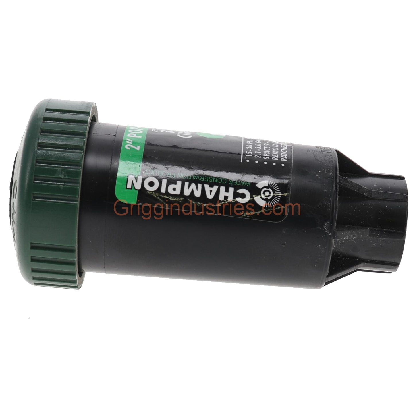 Champion Irrigation FP23Q 2" Plastic Pop-Up Sprinkler With 3 Quarter Circle Spray Nozzle