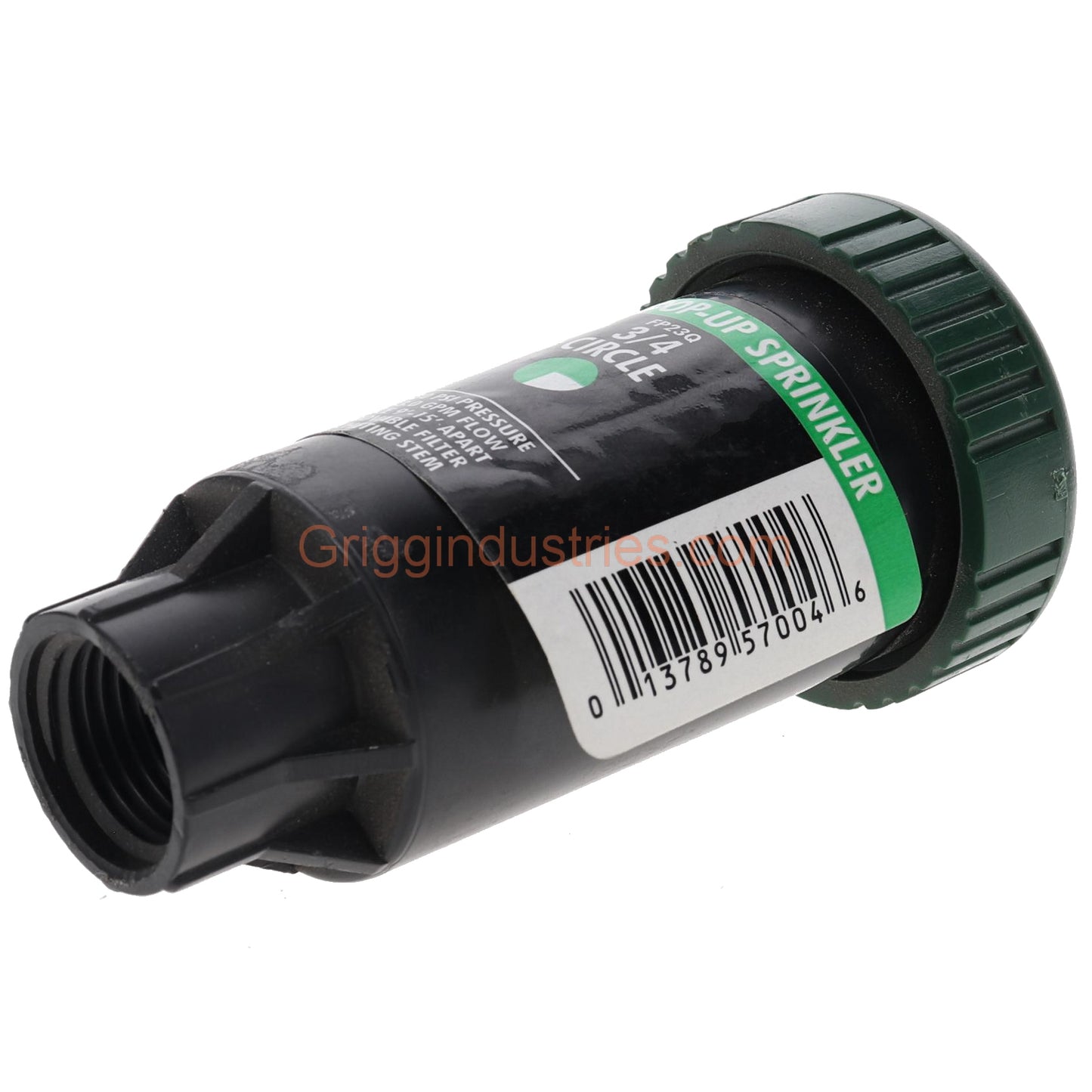 Champion Irrigation FP23Q 2" Plastic Pop-Up Sprinkler With 3 Quarter Circle Spray Nozzle