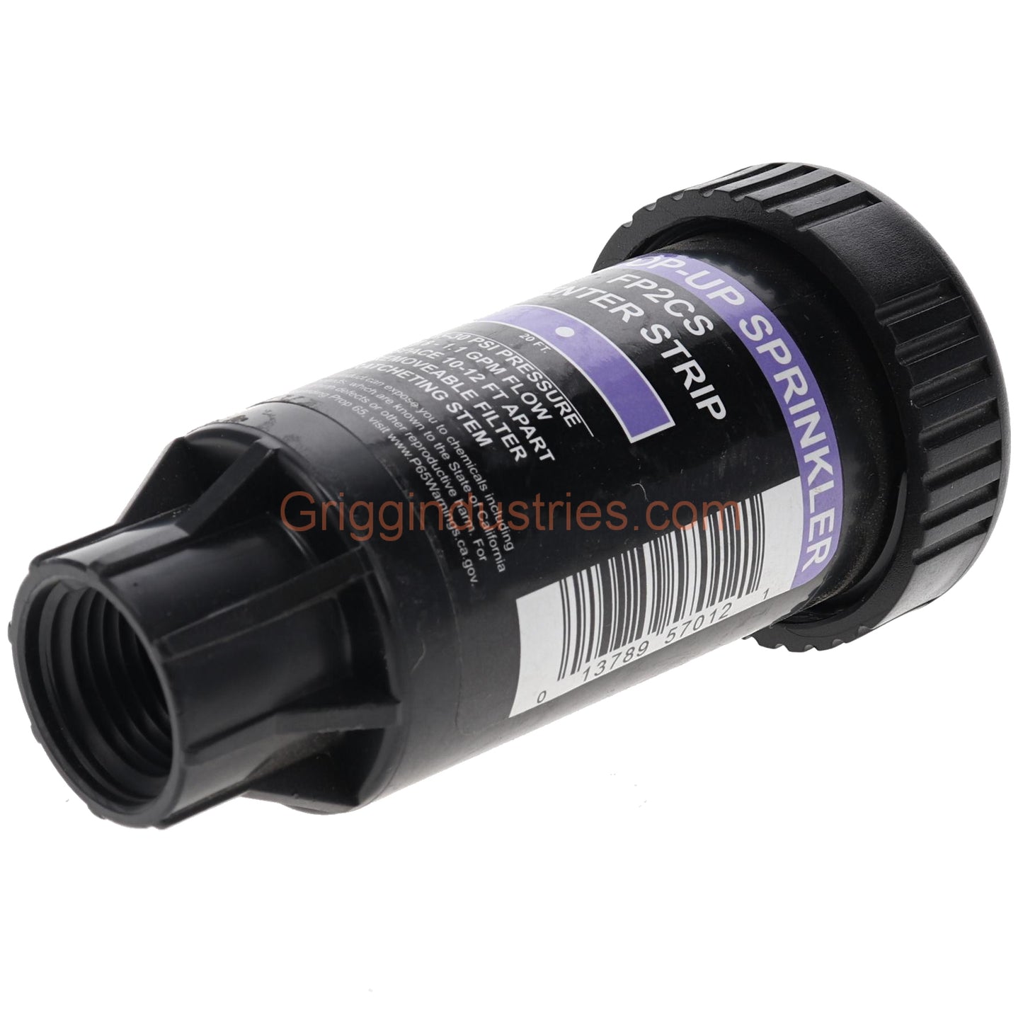 Champion Irrigation FP2CS 2" Plastic Pop-Up Sprinkler With Center Strip Spray Nozzle
