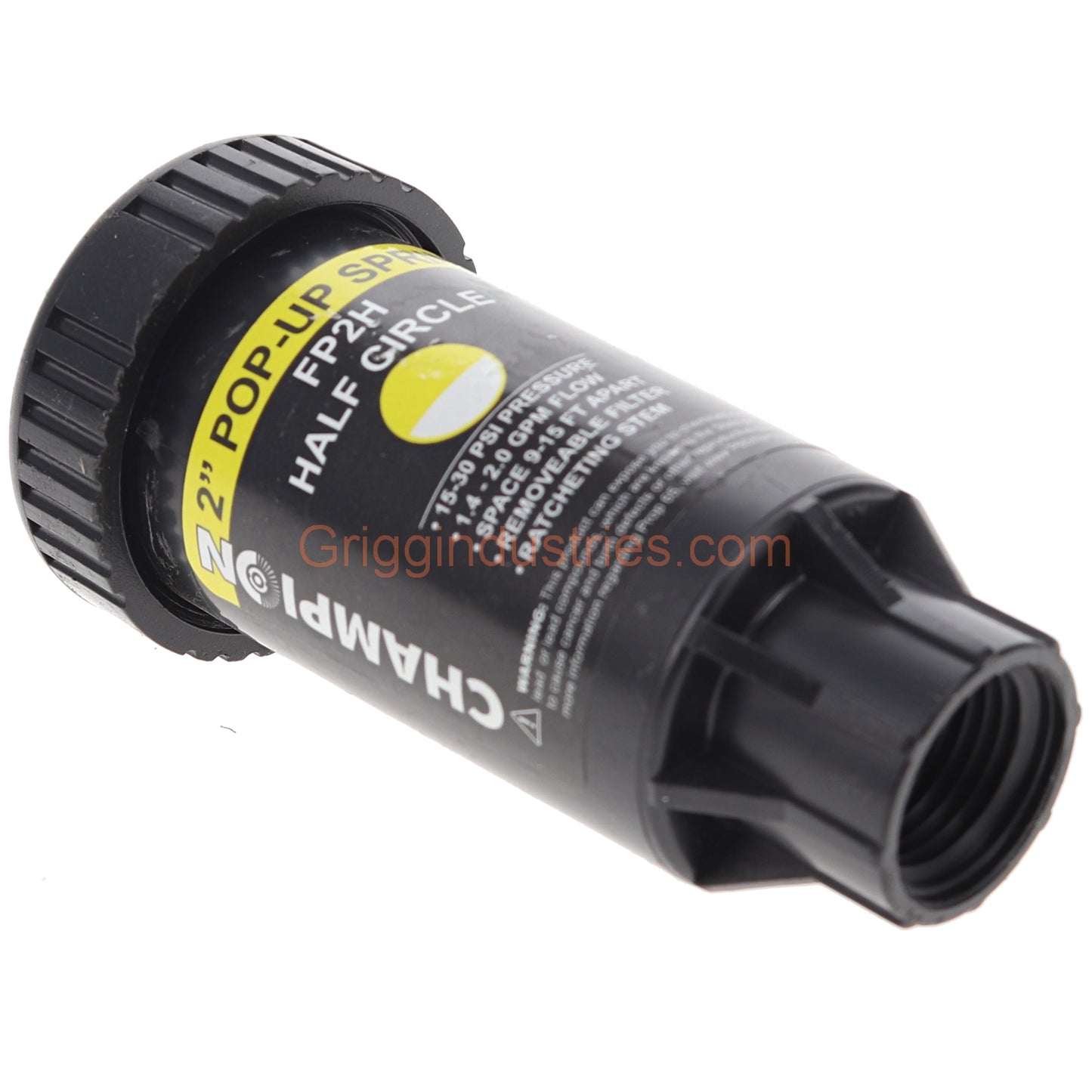 Champion Irrigation FP2H 2" Plastic Pop-up Sprinkler With Half Circle Spray Nozzle