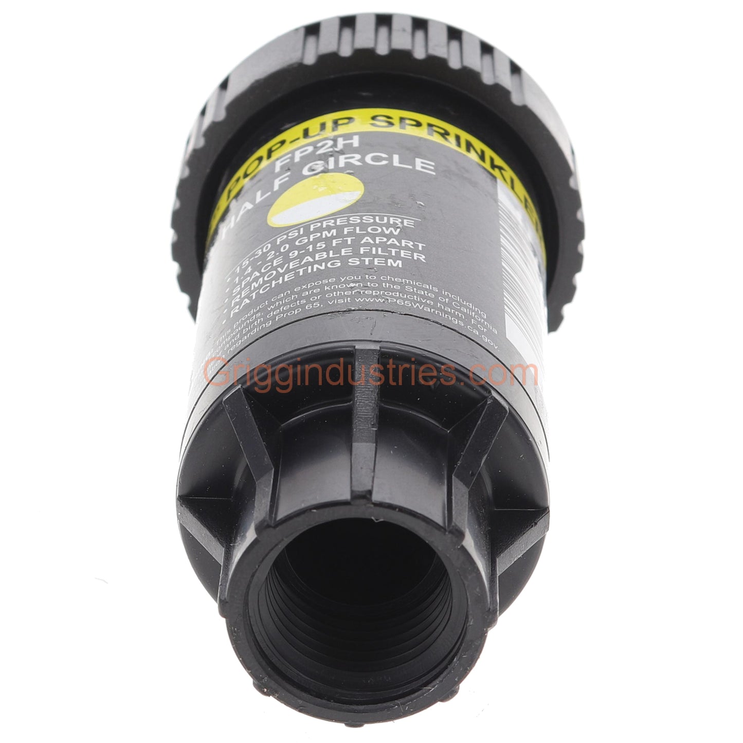 Champion Irrigation FP2H 2" Plastic Pop-up Sprinkler With Half Circle Spray Nozzle