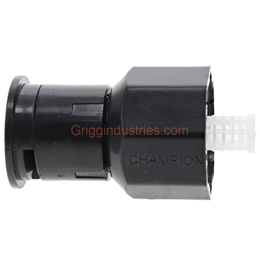 Champion Irrigation P191PSH Plastic Shrub Adapter With Half Circle Spray Nozzle