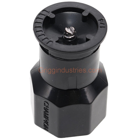 Champion Irrigation P191PSQ Plastic Shrub Adapter With Quarter Circle Spray Nozzle