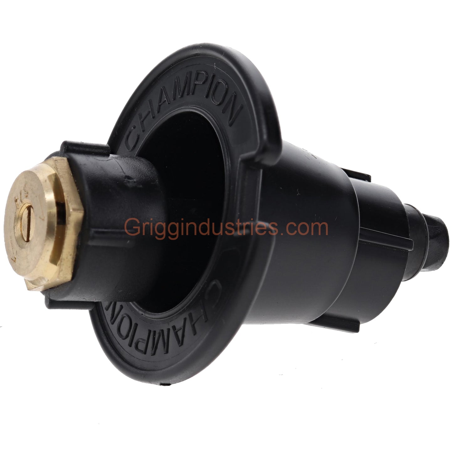Champion Irrigation P283Q Plastic Pop-up Sprinkler Body With Brass 3 Quarter Circle Spray Nozzle