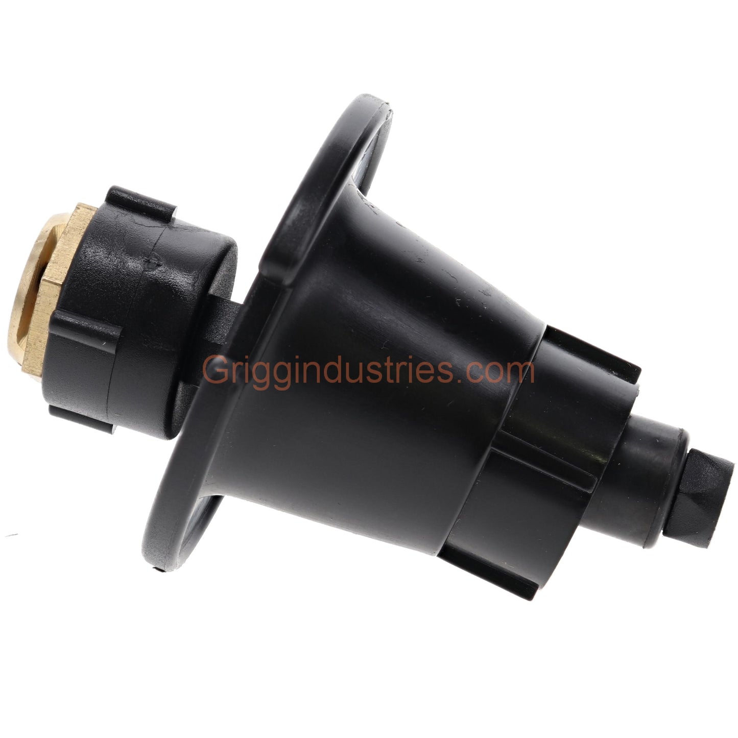 Champion Irrigation P283Q Plastic Pop-up Sprinkler Body With Brass 3 Quarter Circle Spray Nozzle