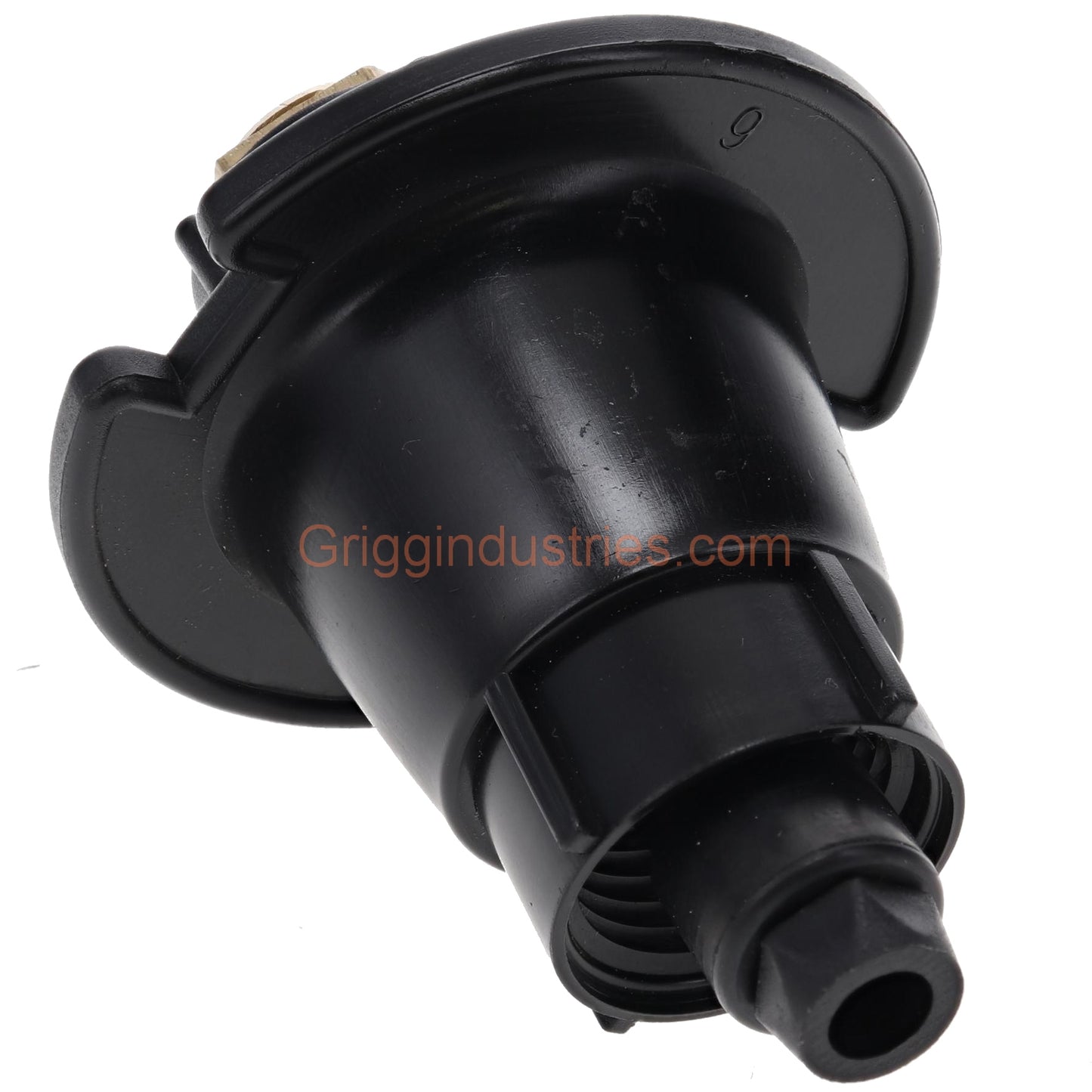 Champion Irrigation P283Q Plastic Pop-up Sprinkler Body With Brass 3 Quarter Circle Spray Nozzle
