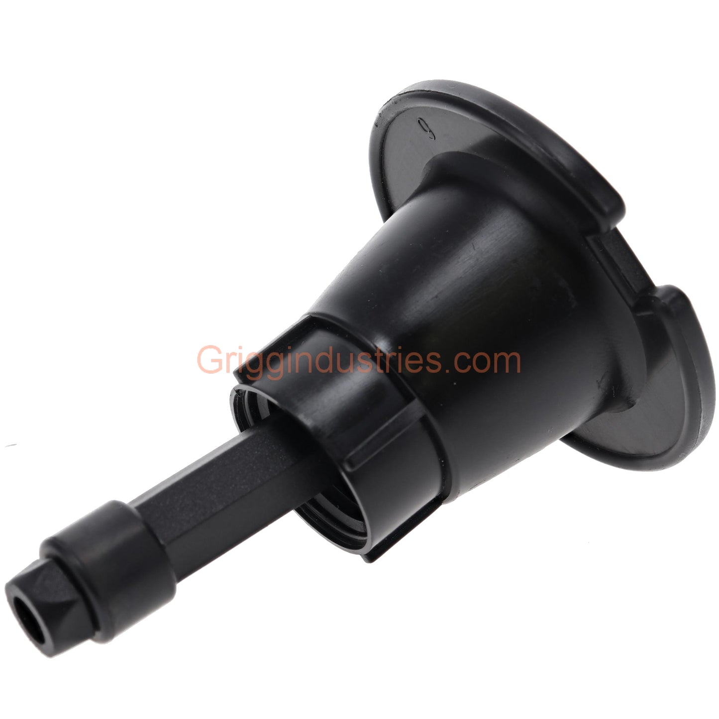 Champion Irrigation P283Q Plastic Pop-up Sprinkler Body With Brass 3 Quarter Circle Spray Nozzle