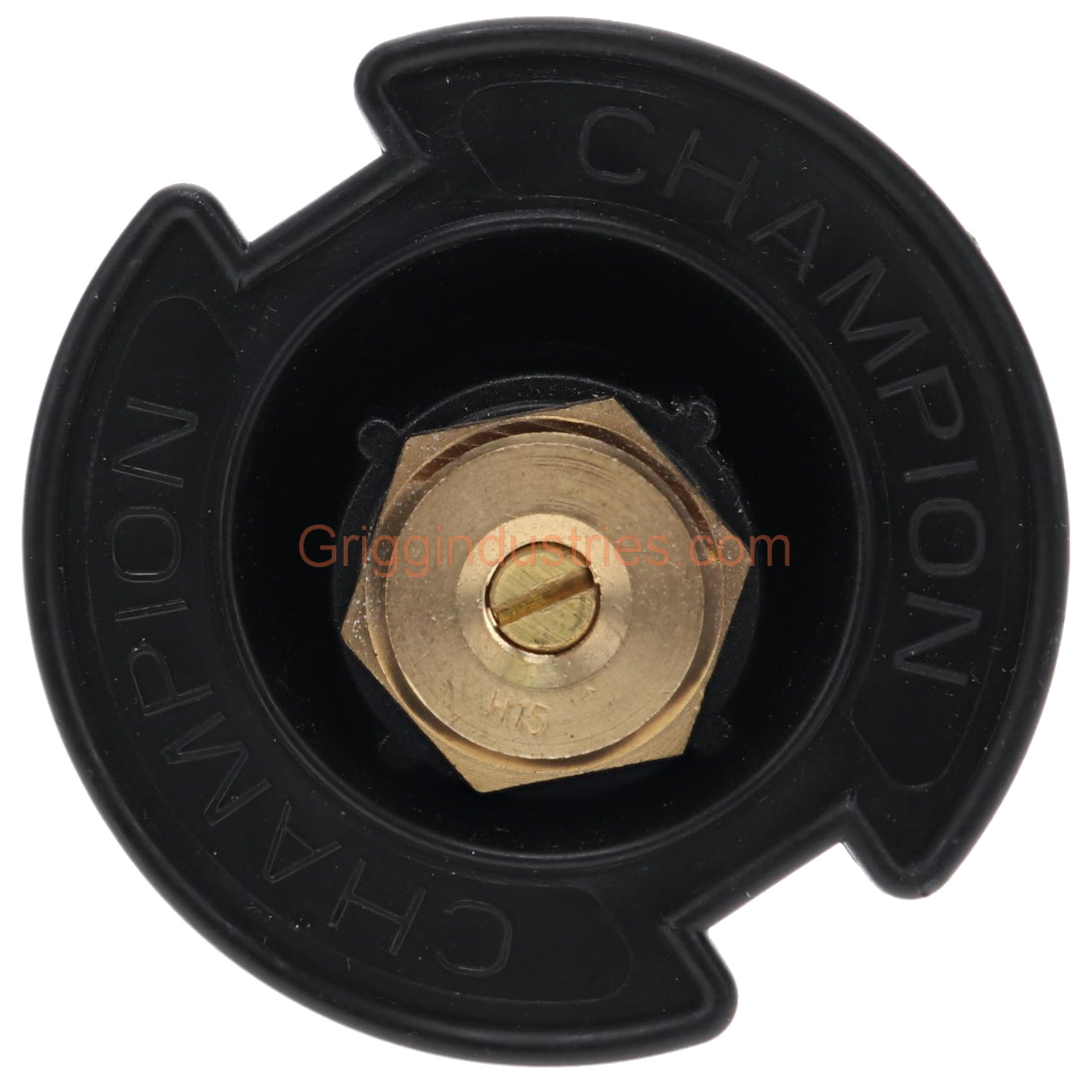 Champion Irrigation P28H Plastic Pop-up Sprinkler Assembly With Half Circle Brass Spray Nozzle
