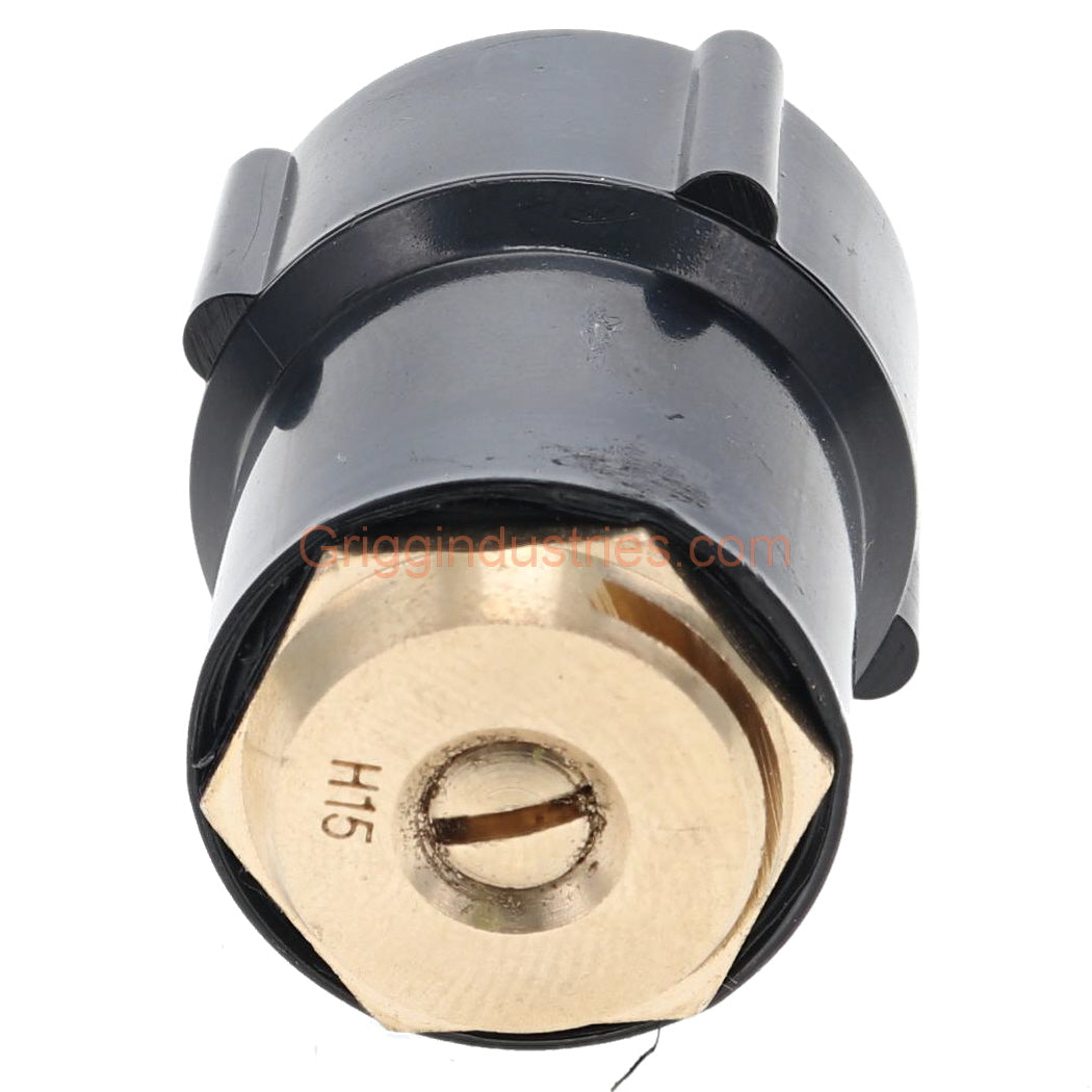 Champion Irrigation S29H Plastic Shrub Body W/ Brass Half Circle Spray Nozzle