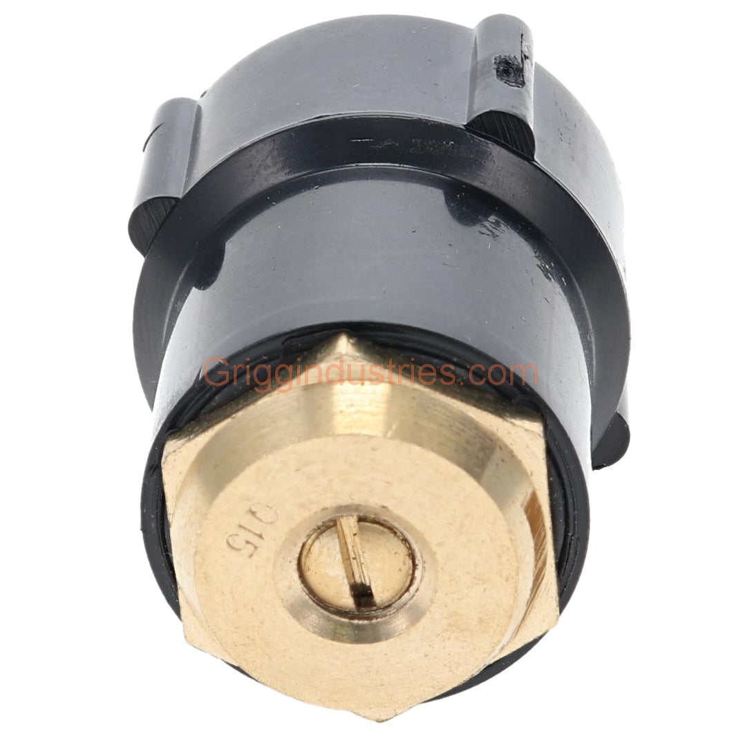 Champion Irrigation S29Q Plastic Shrub Body W/ Brass Half Quarter Circle Spray Nozzle