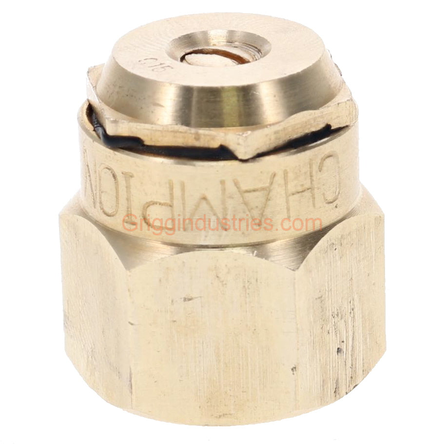 Champion Irrigation S9Q Brass Shrub Adapter W/ Quarter Circle Spray Nozzle
