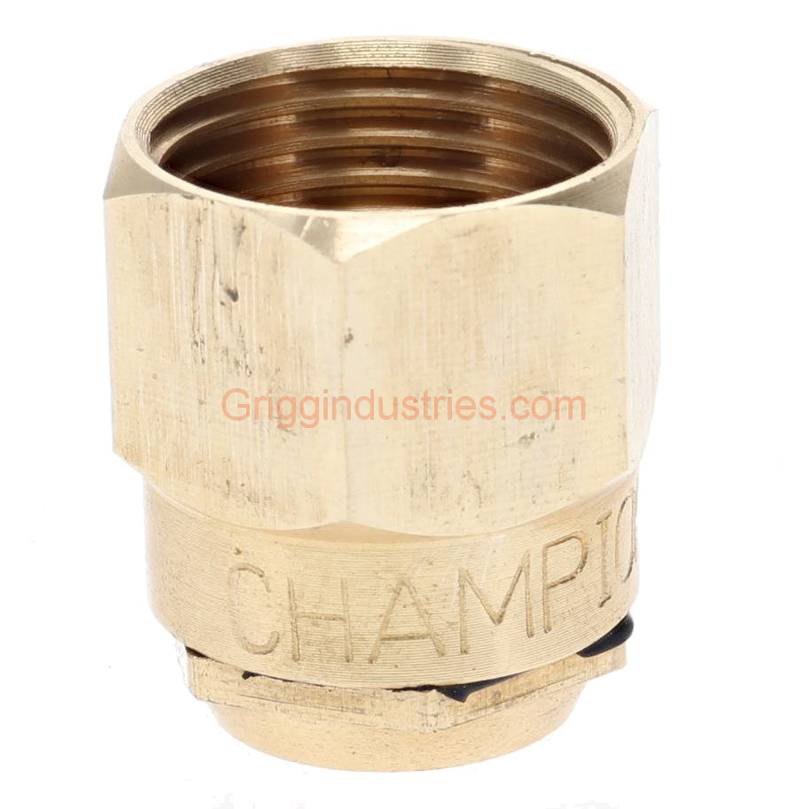 Champion Irrigation S9Q Brass Shrub Adapter W/ Quarter Circle Spray Nozzle