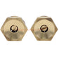 Champion Irrigation 2-Pack Full Circle Brass Pop-up Sprinkler Nozzle