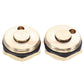 Champion Irrigation 2-Pack 15' SH-C Half Circle Brass Pop-up Spray Nozzle