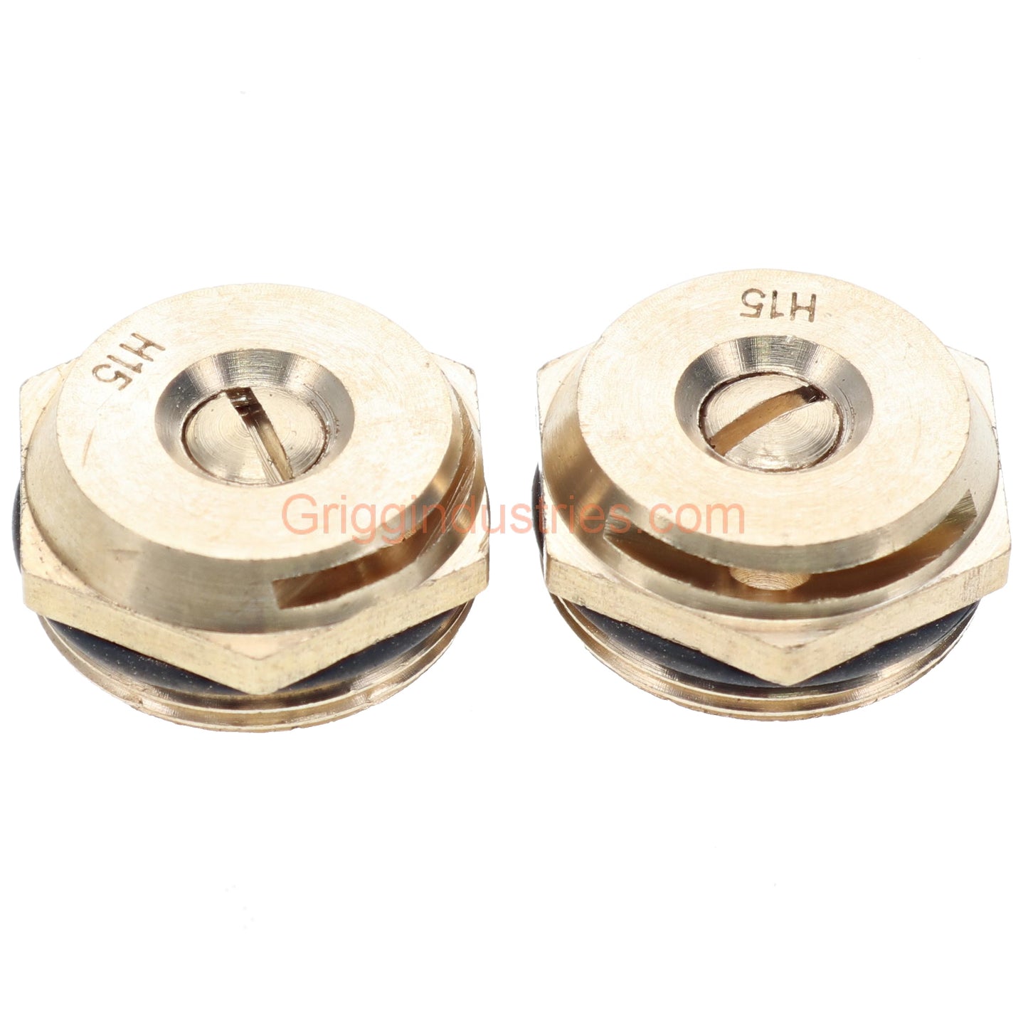 Champion Irrigation 2-Pack 15' SH-C Half Circle Brass Pop-up Spray Nozzle