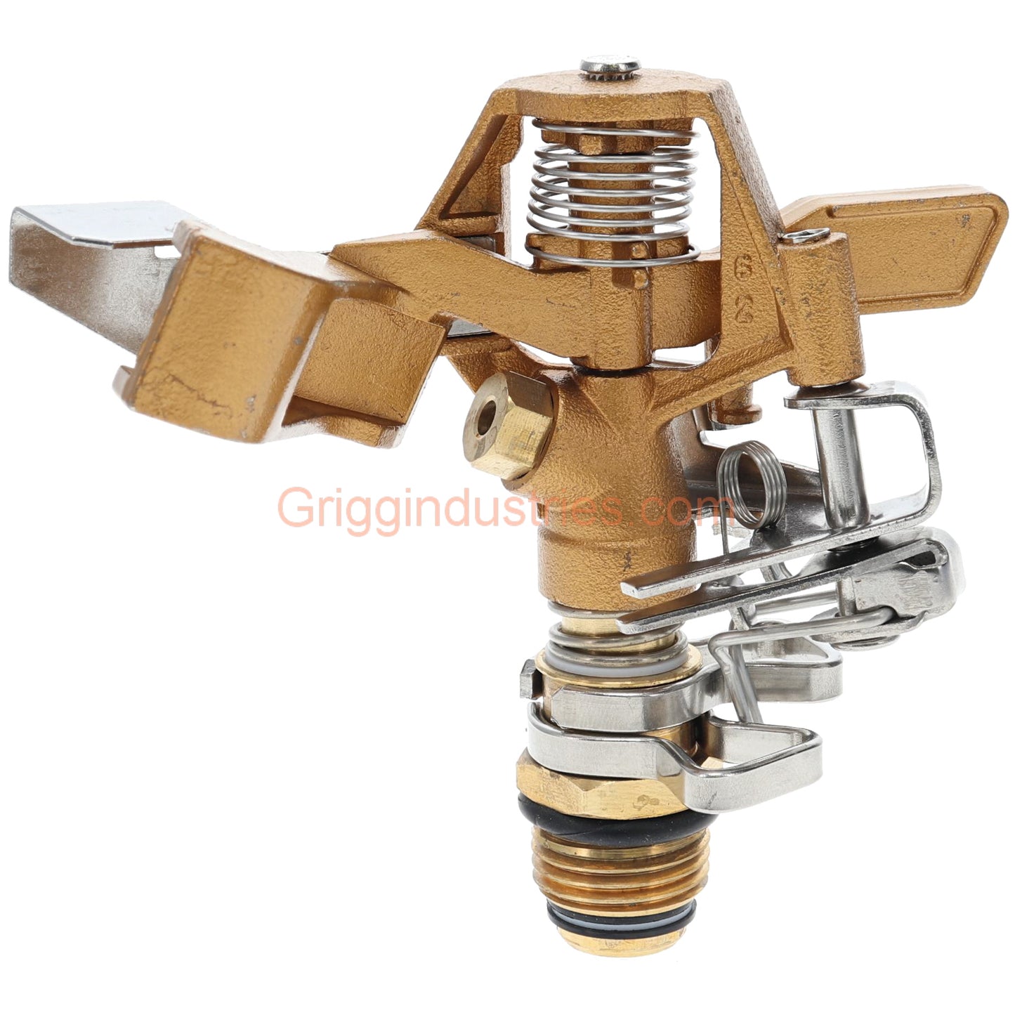Champion Irrigation U61DP-C Brass Adjustable 1/2" Impulse Sprinkler W/ Precision Arm