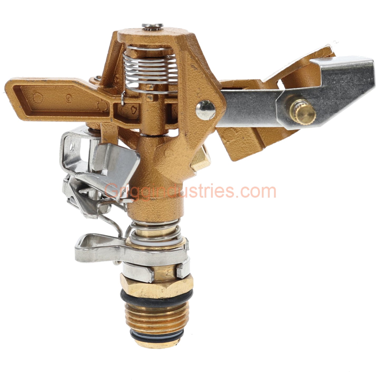 Champion Irrigation U61DP-C Brass Adjustable 1/2" Impulse Sprinkler W/ Precision Arm