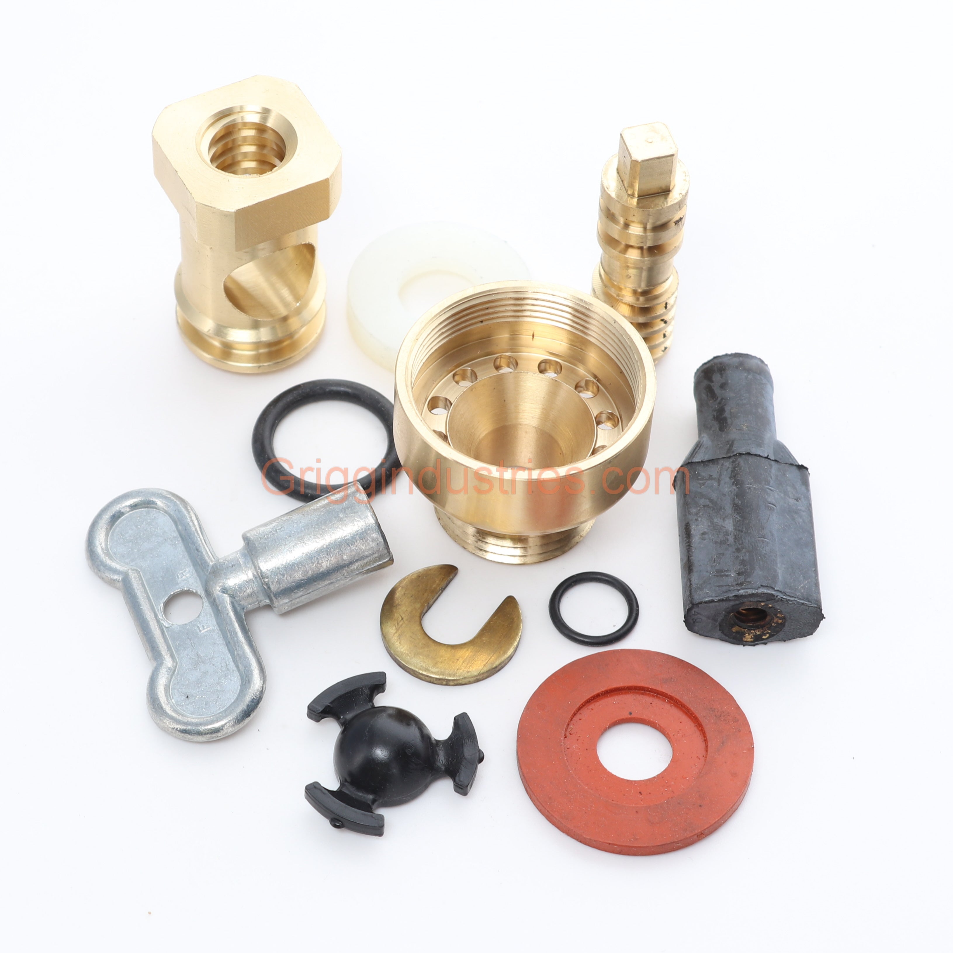 1/2'' Vacuum Breaker Repair Kit W/ Brass Bonnet & Cap - Dishmachine Tubing & Parts