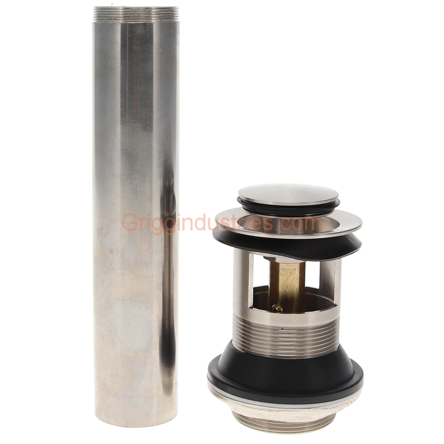Gerber A505219NP Brushed Nickel Touch Down Drain Assembly
