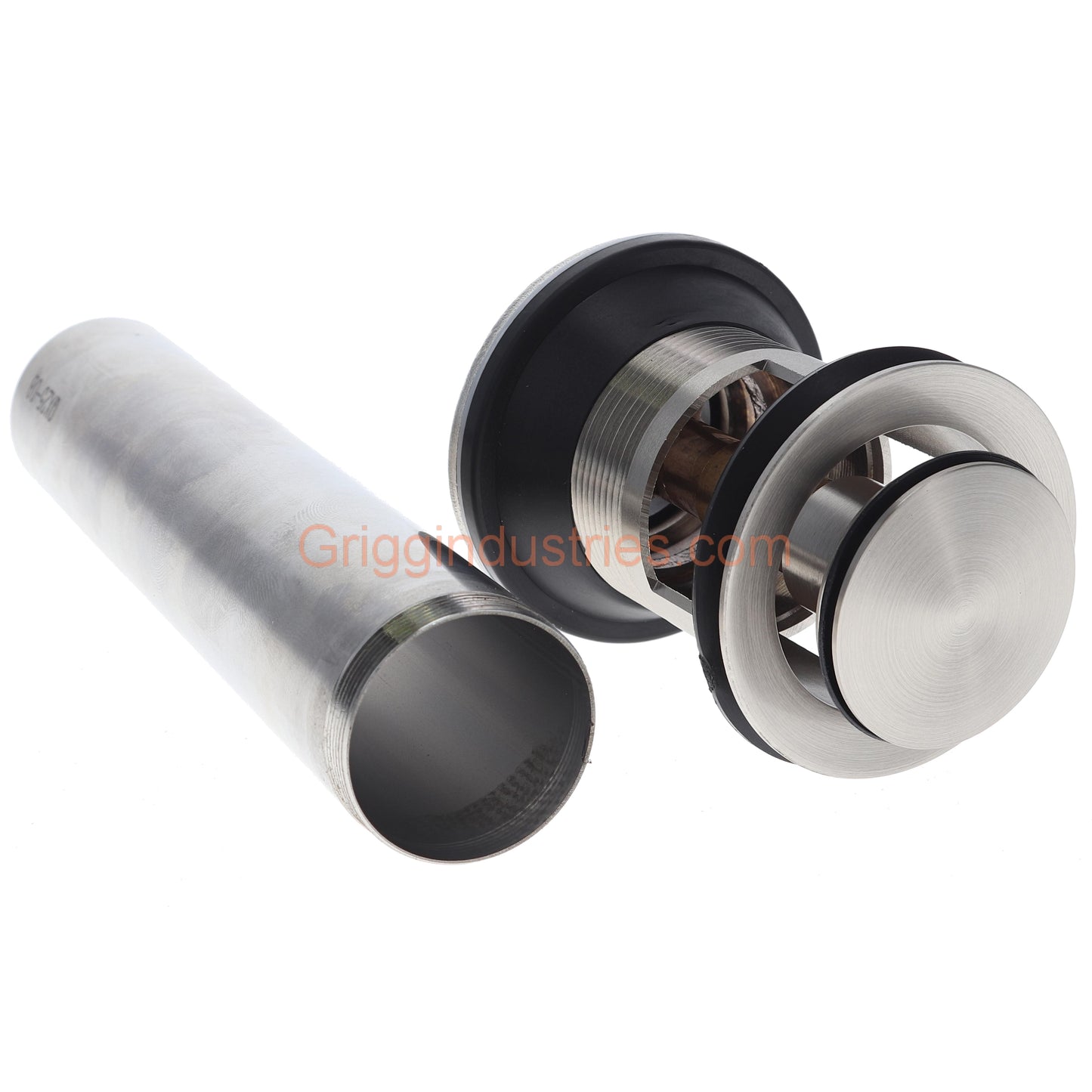 Gerber A505219NP Brushed Nickel Touch Down Drain Assembly