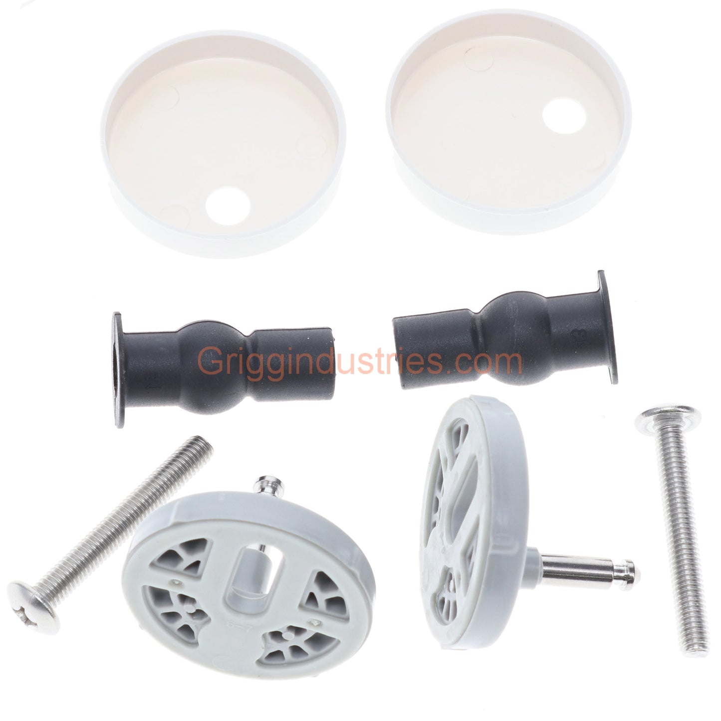 Gerber  C550126 White Elongated Slow Close Quick Release Toilet Seat