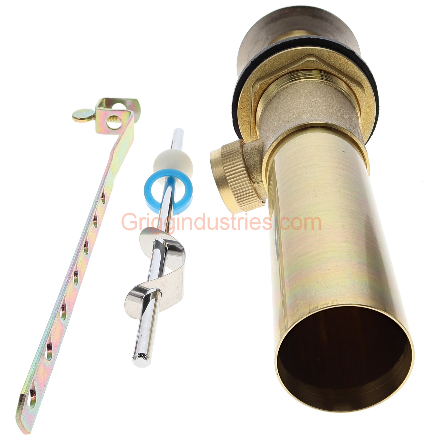 Plumbers Emporium A556200NP Brushed Nickel Metal Pop Up Assembly