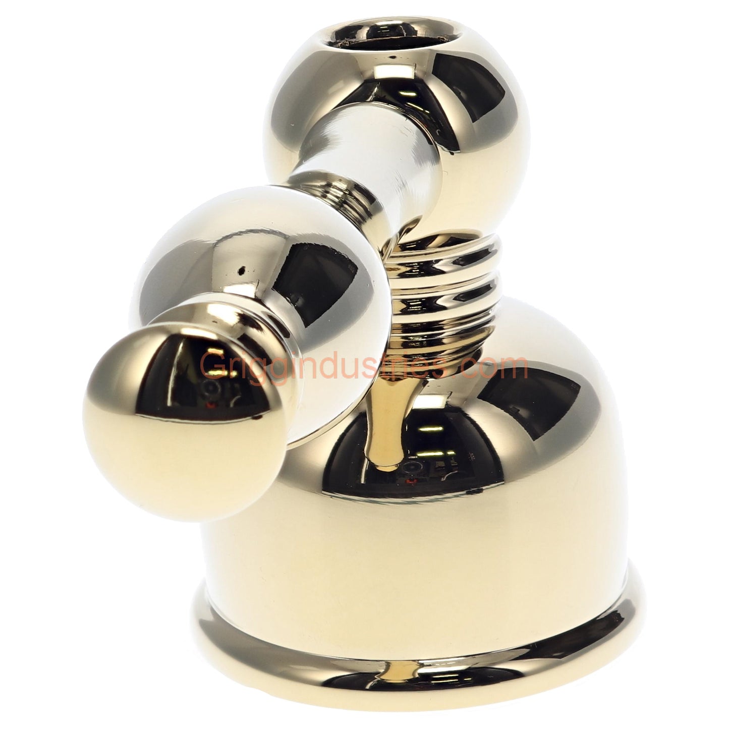 Plumbers Emporium A602028CYP Polished Brass Cold Handle Assembly