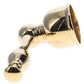 Plumbers Emporium A602028CYP Polished Brass Cold Handle Assembly