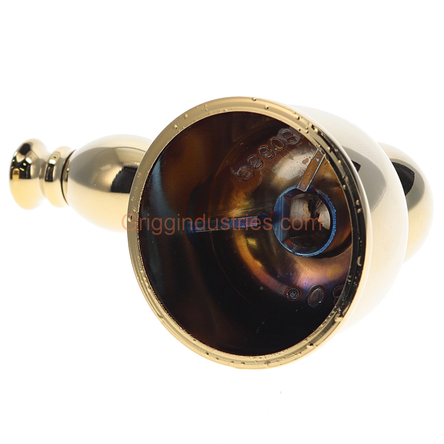 Plumbers Emporium A602028CYP Polished Brass Cold Handle Assembly