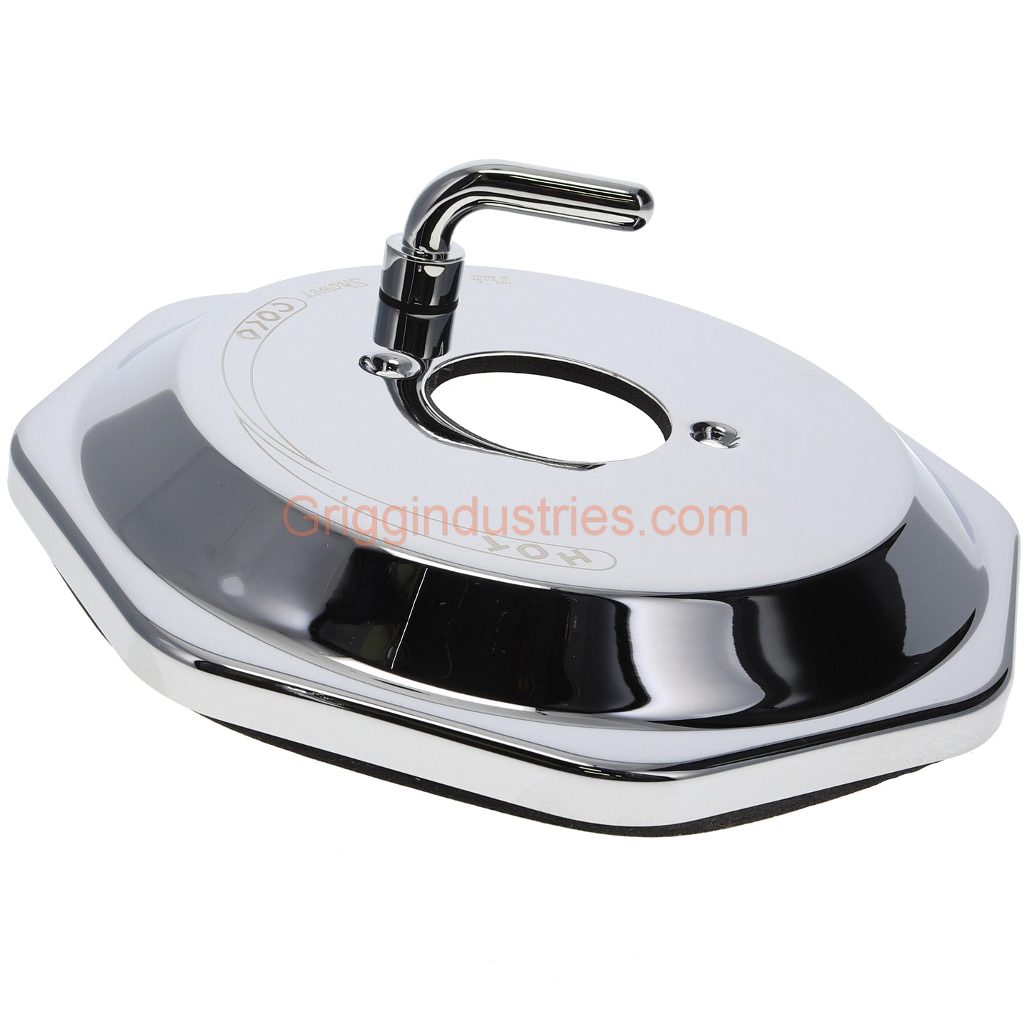 Plumbers Emporium A602714CP Escutcheon And Diverter Handle Assembly Chrome