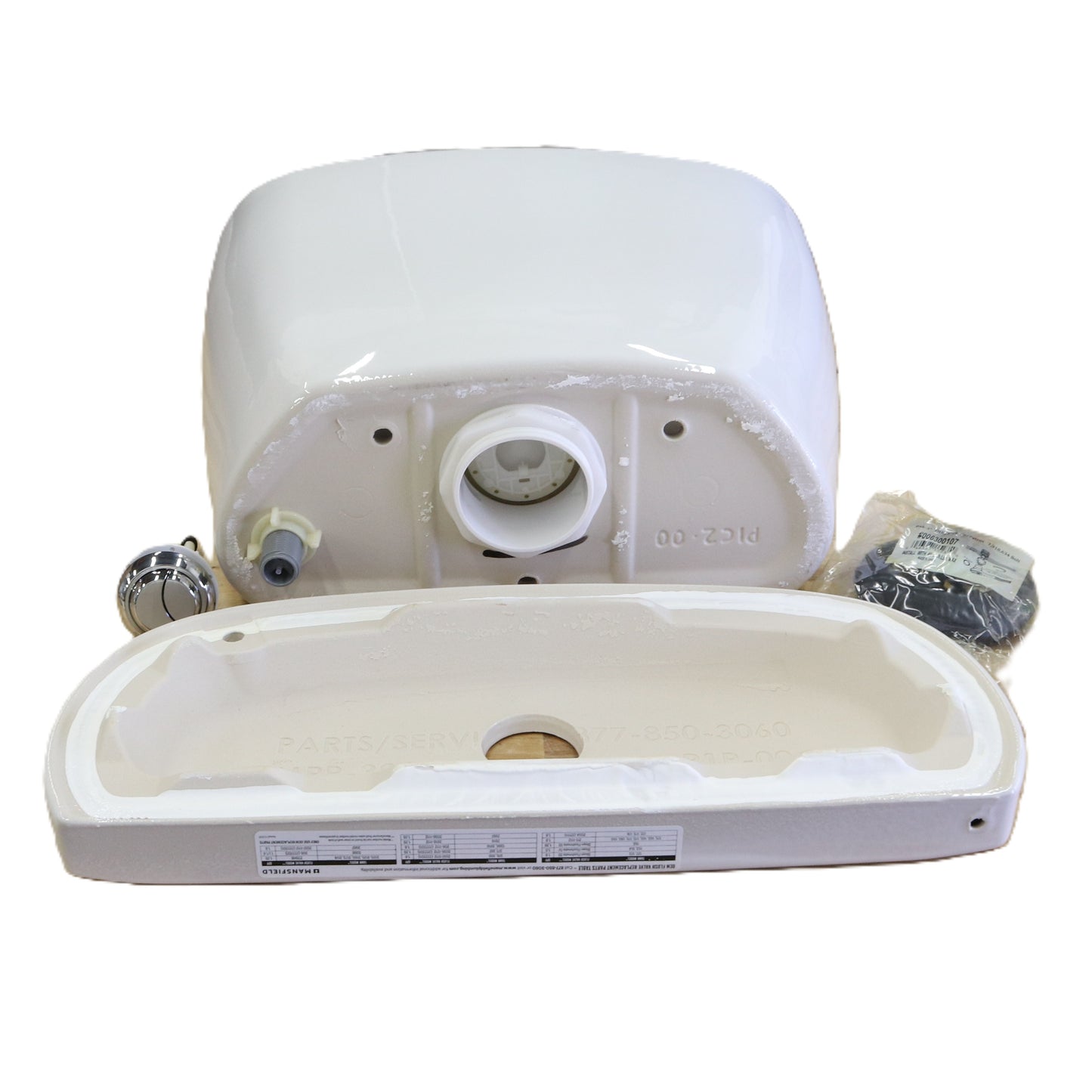 Mansfield 3386 Complete White Tank