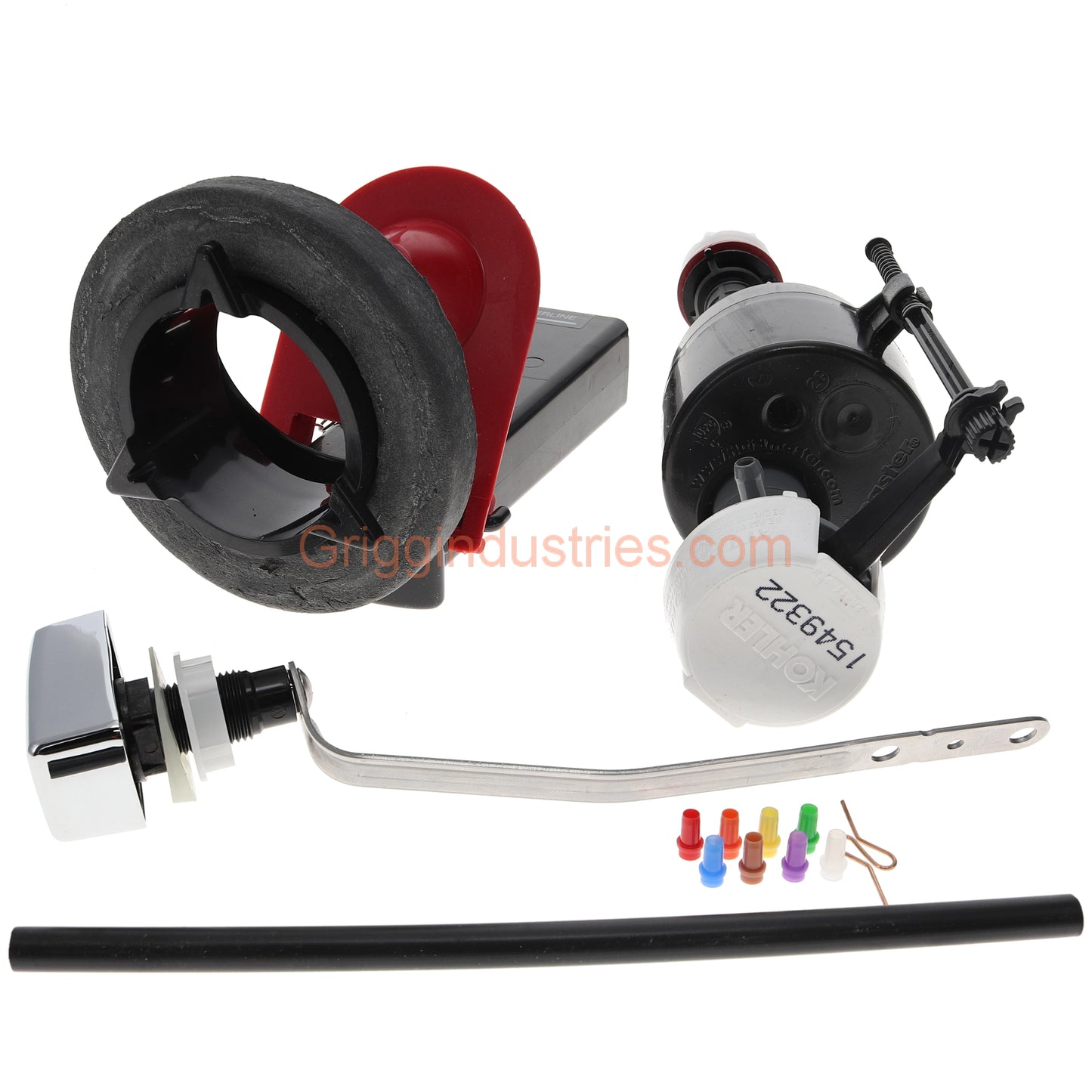 Kohler One Piece Toilet Rebuild Kit For Models 3322, 14257, 14258, And 14286