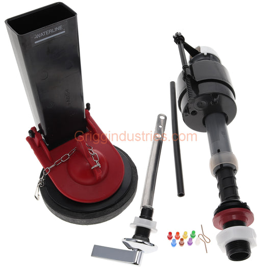 Kohler One Piece Toilet Model 3324 Rebuild Kit