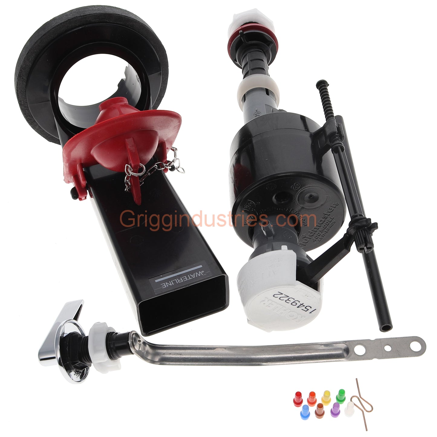 Kohler One Piece Toilet Model 3324 Rebuild Kit