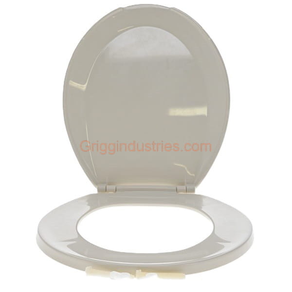 Mansfield Bone Round Toilet Seat