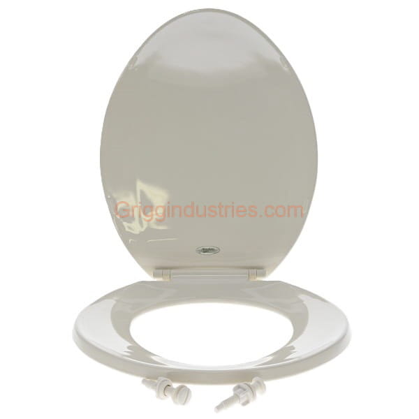 Mansfield Elongated Bone Toilet Seat