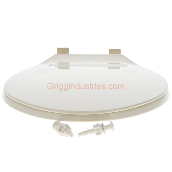 Mansfield Elongated Bone Toilet Seat