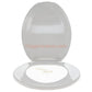 Mansfield Elongated White Toilet Seat