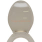 Mansfield SB3800 Elongated Bone Slow Close Toilet Seat