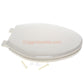 Mansfield Bone Elongated Slow Close Toilet Seat SB700