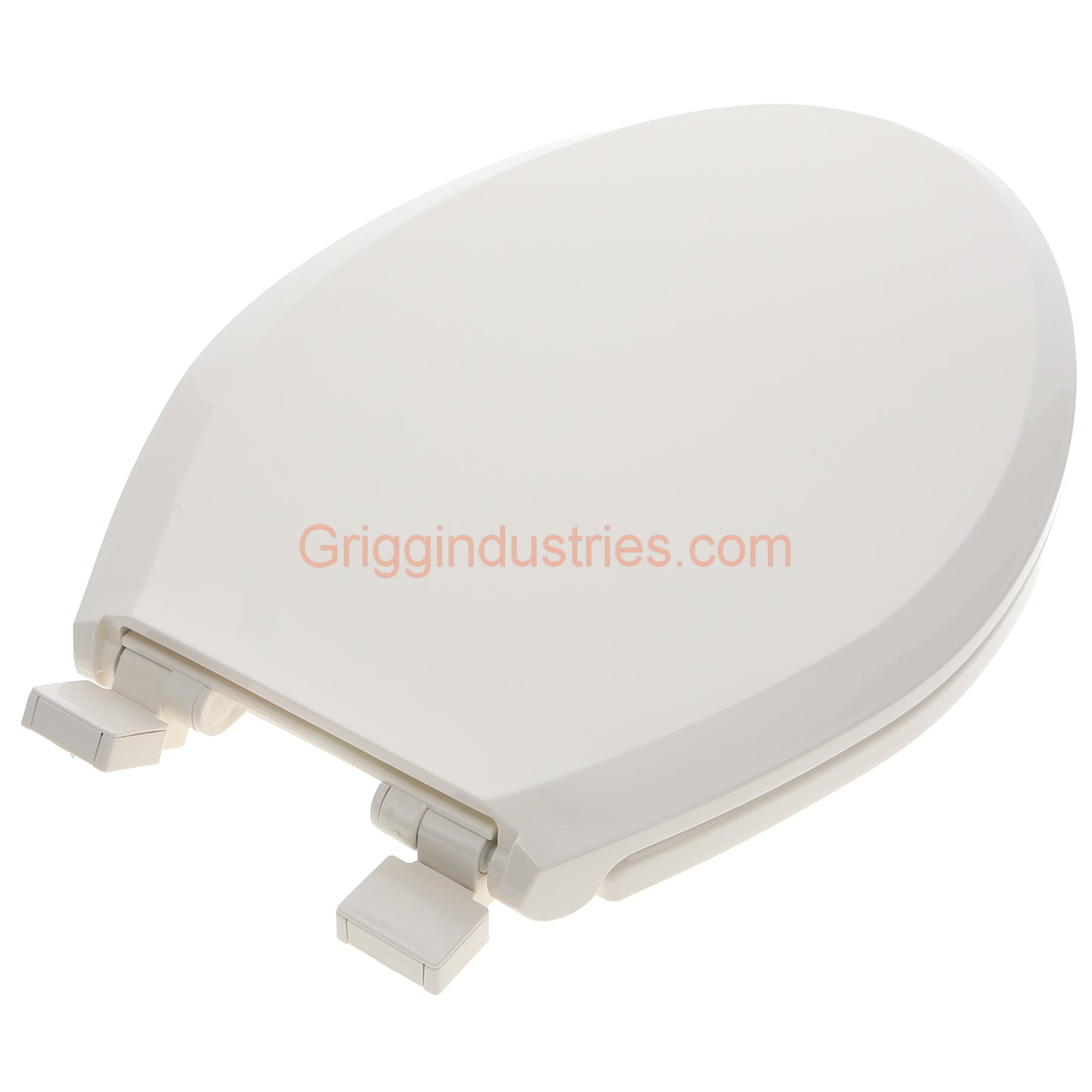 Mansfield Slow Close Elongated Biscuit Toilet Seat
