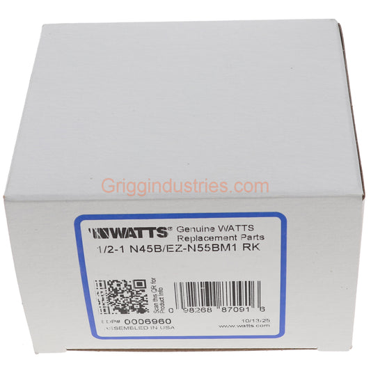 Watts N45B/EZ-N55M1-RK Repair Kit For 1/2" to 1" PRV 0006960