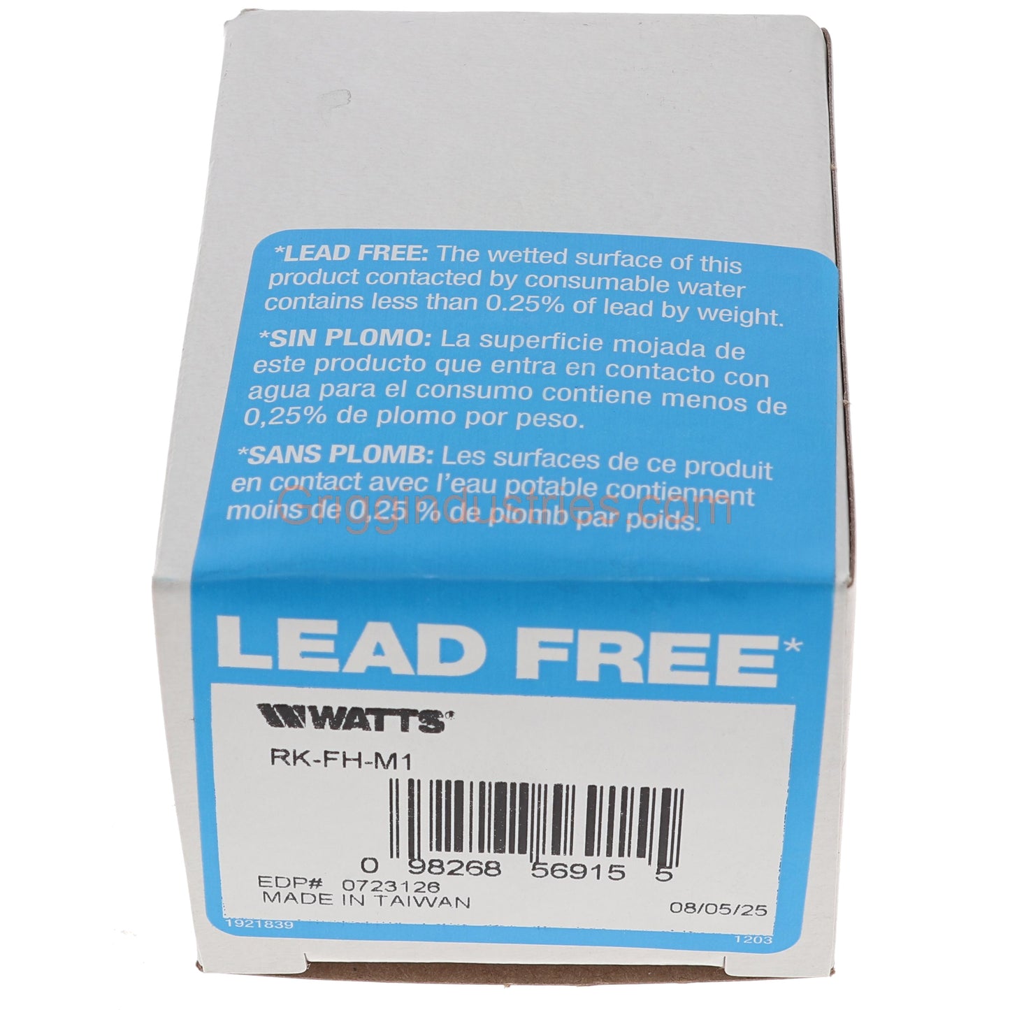 Watts RK-FH-M1 Rebuild Kit