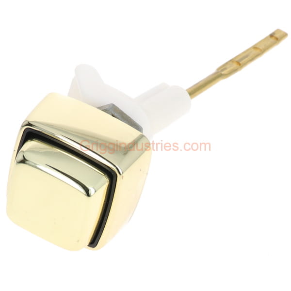 Briggs B500027 Polished Brass Push Button