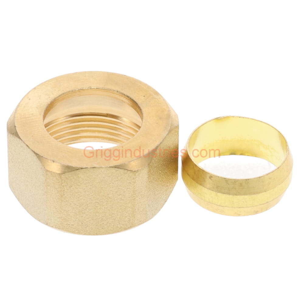 Arrowhead Brass ABP PK1180 Compression Nut With Ferrule ...