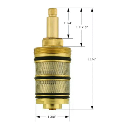 Phylrich 3/4" Thermostatic Cartridge AND-ZIPXCART_001