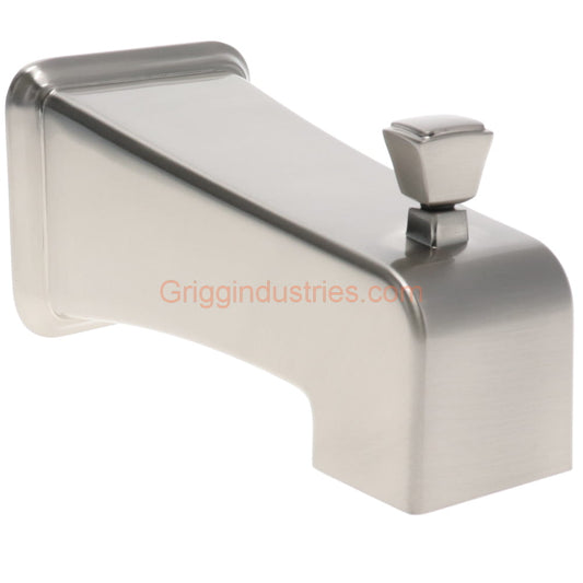 Danze A523415NP Nickel Tub Spout With Diverter